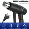 2000W 50HZ Two Levels Adjustment Temperature Hair Dryer 330-550℃ Power Tool Soldering Wrap Blower Heater NO LCD Electric Hot Air Gun Heat Gun
