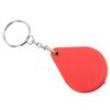 32mm Lens Diameter Pocket Magnifying Glass With Key Ring Mini Magnifying Glass  Jewelry Inspection