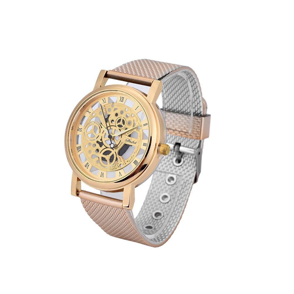 Мужские роскошные кварцевые часы в стиле милитари из нержавеющей стали с пластиковым циферблатом и циферблатом 