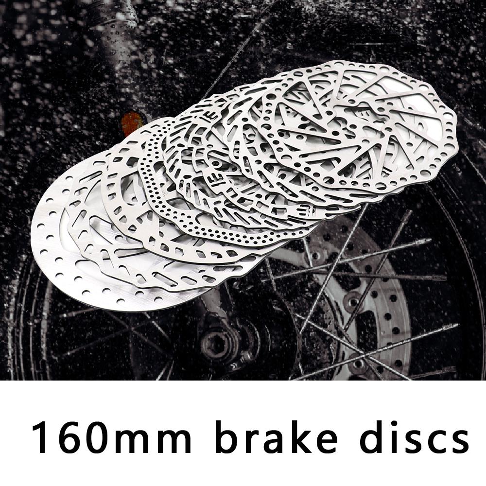 Bicycle Disc Brake Rotor 160mm Hydraulic Brake Rotors High Strength Stainless Steel MTB Rotor Mountain Bike Parts