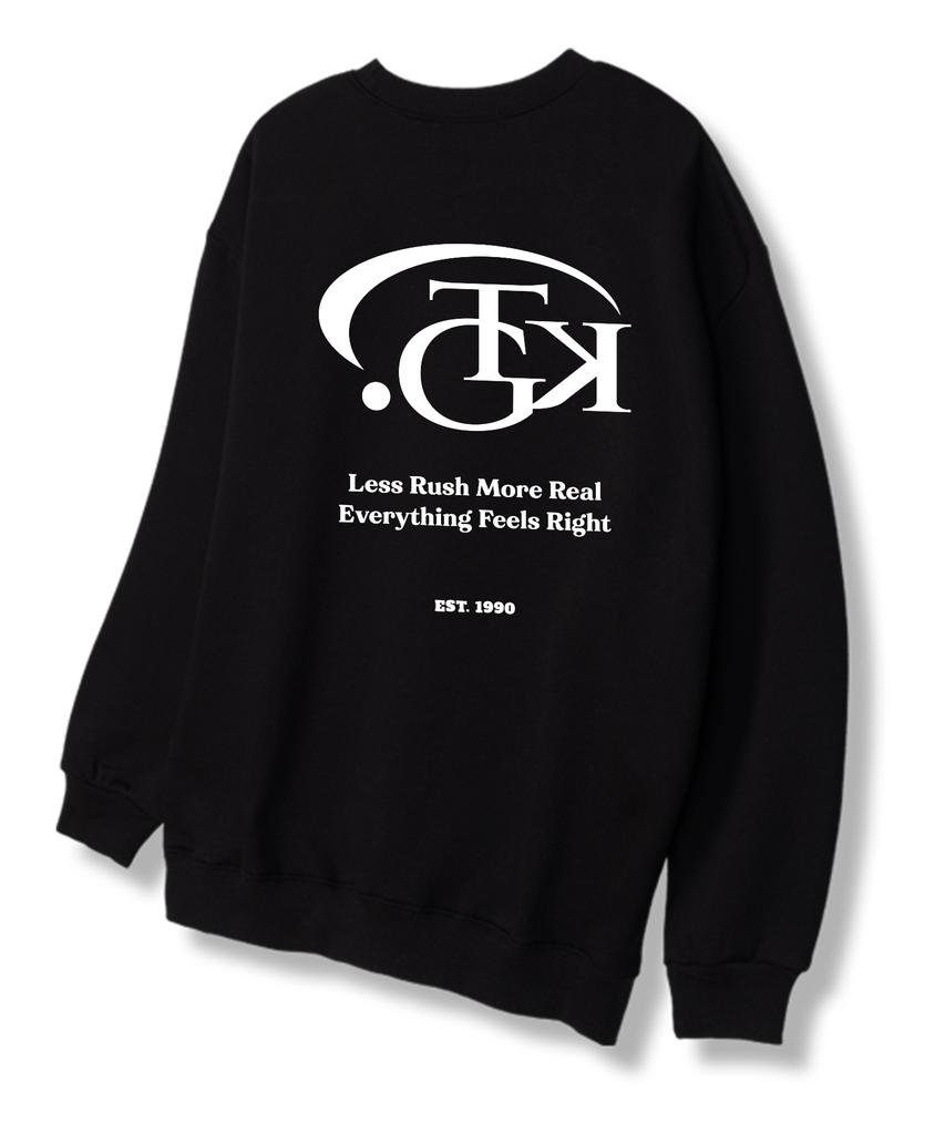 TI.GLAKE Tk Club Черная толстовка [С флисовой подкладкой]