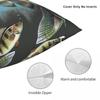 Vintage Fish Trout Pillow Cover Cartoon Fishes Cute Funny Pillow Case For Sofa Car Home Decor Cushion Cover SoftPillowcases Gift