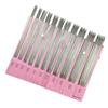11Pairs 20cm Long Stainless Steel Knitting Needle Double Pointed Head Knitting Needle for Beginner Hobbyist 2.0mm-6.0mm