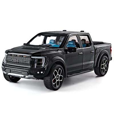 1/20 Ford Raptor F150 Пикап Сплав Грузовик Модель автомобиля Литой металл Внедорожник Модель автомобиля Звук Свет Симуляция Детская игрушка Подарок