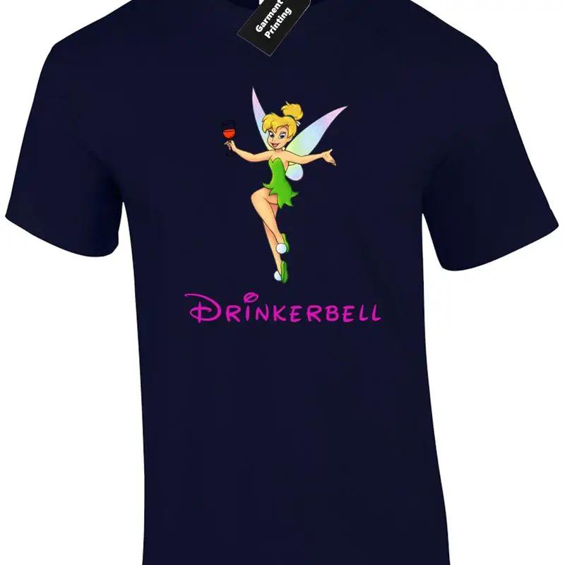 Drinkerbell Funny Wine Drinker Drinking Present Hen T Shirt