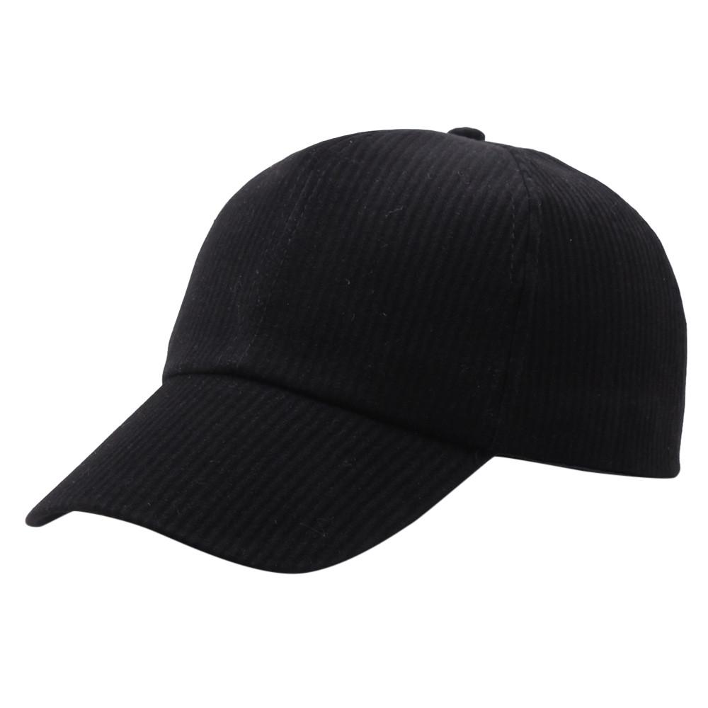 Унисекс Пара Сплошной Цвет Вельветовая Бейсболка Регулируемые Повседневные Шапки