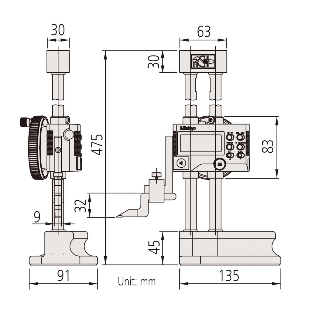 Mitutoyo Digimatic Высотомер HD30AX (192-613-10)