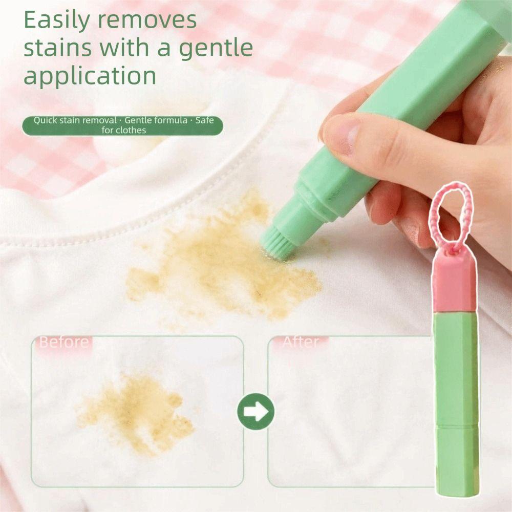 Dual Tip Spot Cleaner Pen Double Head Stain Treater Stick Waterless Stain Remover Pen Clothes