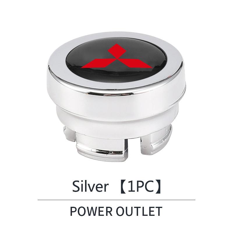 Car Cigarette Lighter Cover DustProof Cover Dustproof Cap Plug Fit For Mitsubishi Outlander Pajero Sport Lancer ASX L200 Eclip