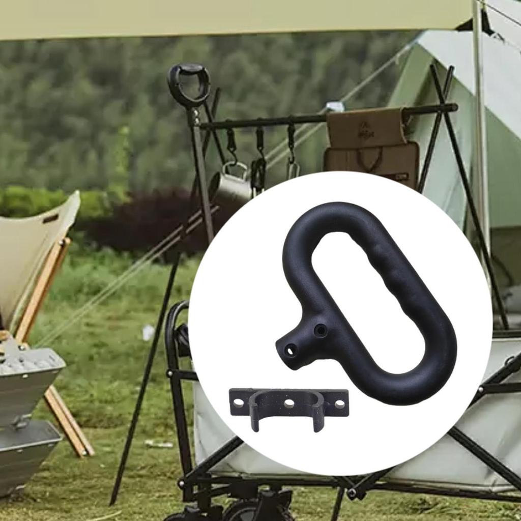 Сменная ручка для садовой тележки для складного аксессуара для тележки 16,5x12 см/6,5x4,6 дюйма