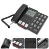 Высококачественный бытовой стационарный телефон стационарное оборудование аксессуар черный