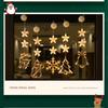 Curtain Garland Star Lamp LED Hanging Lamp Christmas Sucker Light  Holiday Wedding Party