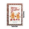 Christmas Gift Card Organizer Theme Writable Page Christmas Gift Card Holder Booklet Format Christmas Decoration Supplies
