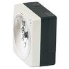 Seiko Clock Будильник настольные часы аналоговые белые перламутровые 65 x 64 x 38 мм PYXIS NR449W
