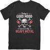 Heavy Metal 1 Music Unisex Fit for Men & Women Quality Cotton T-Shirt Black