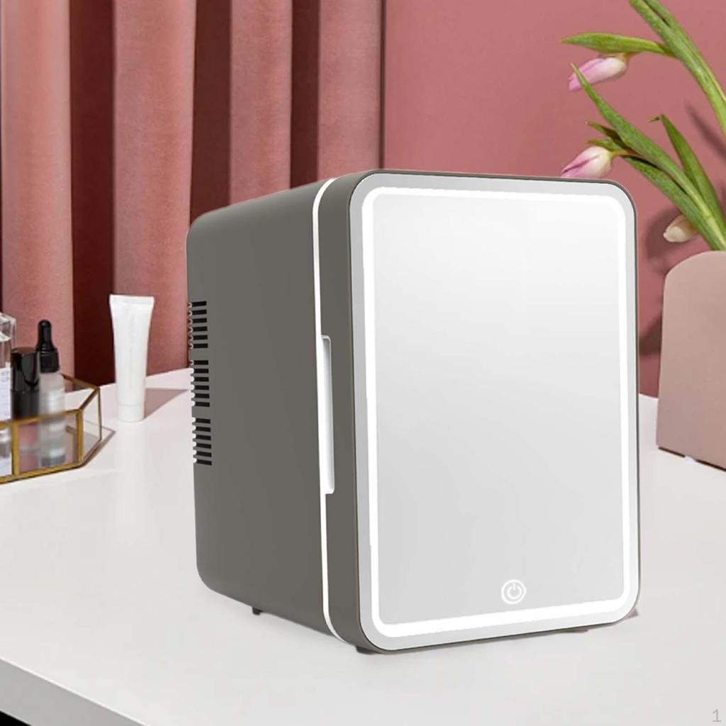 Mini Fridge 4L Multifunction Food Portable Cooling for Home Dorm Room Office White