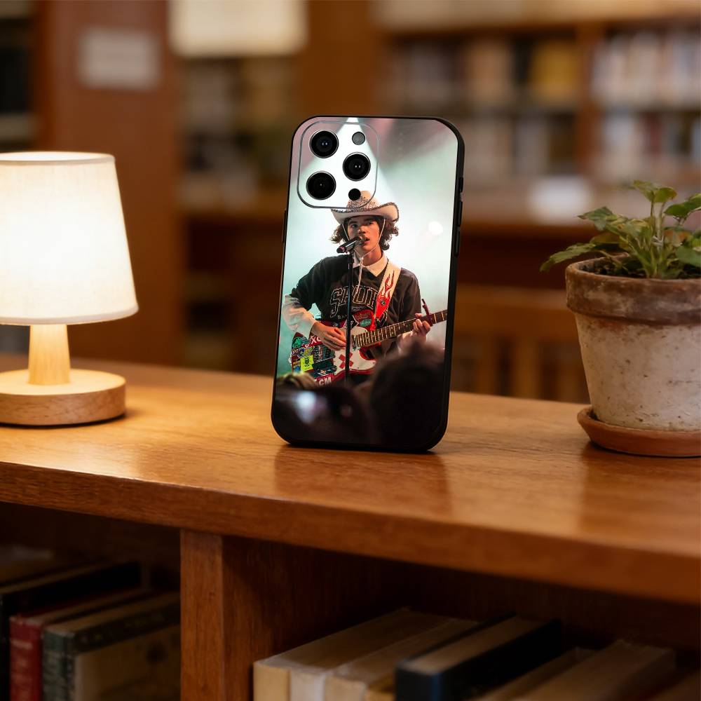Чехол для телефона Singer C-Conan G-Gray-S для iPhone 17,16,15,14,13,12,11 Plus,Pro Max,XS, Мягкий силиконовый черный чехол