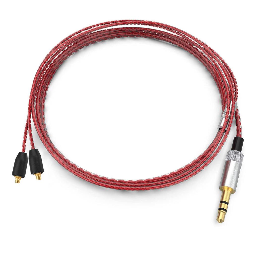 Премиальный кабель MMCX для обновления с микрофоном и управлением для наушников Shure SE215/425/535/846 и UE900