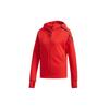 Casual Sport Zip-Up Hooded Jacket Women Outerwear Red EA2102
