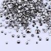 High Quality Rhinestone Non Hotfix Bulk Transparent Crystal AB Glass Rhinestones Mixed Sizes