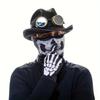 Короткие перчатки-привидения на Хэллоуин Костюмные перчатки скелета для косплея на Хэллоуин Реквизит для выступлений Кости