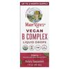 Vegan B-Complex Liquid Drops, Вишня, 1 жидкая унция (30 мл)