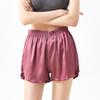 Ayollar uchun dam olish pijama shortlari Cho'ziluvchan volanli etak Uxlash uchun pastki qism Nafas oluvchan kundalik sport shortlari Uy uchun, yoga uchun, kundalik kiyish uchun