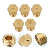 5 шт. Конфорка Газовая плита Комплекты для переоборудования на СУГ Жиклеры Форсунки Пропановые инжекторы Газовая плита Латунная форсунка Аксессуары для газовой плиты