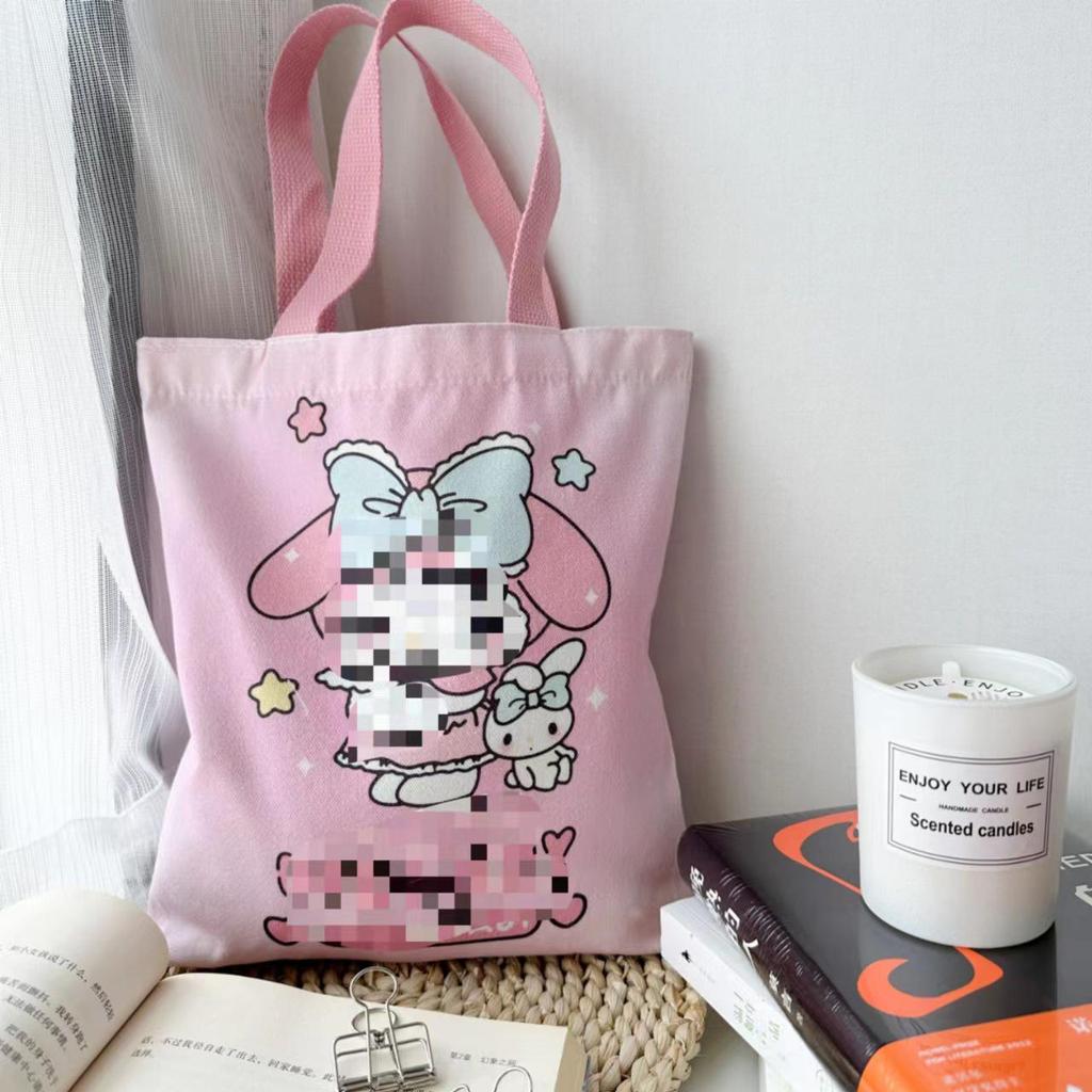 Праздничная сумка из холста с драконом: Большая вместительная новогодняя студенческая сумка через плечо