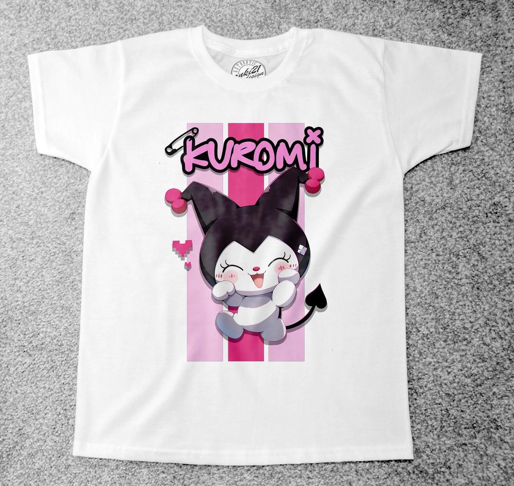 Kuromi 004 Chibi Anime Manga Childrens/Kids Adult t shirts/t-shirts