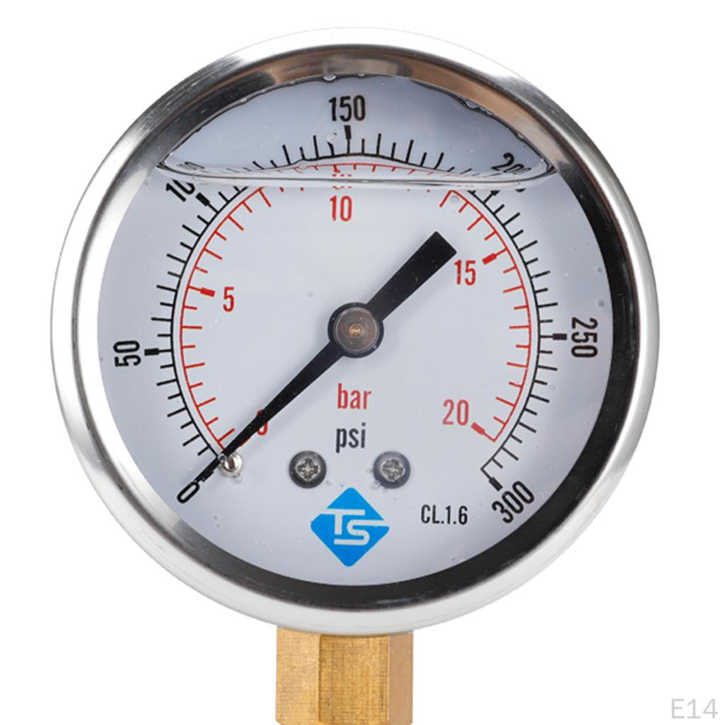 Вакуумный прибор двойного масштаба 1/4" BSP, нижнее подключение 2"