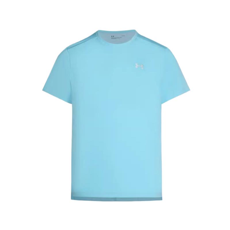 Under Armour Мужская футболка Speed Stride однотонная с коротким рукавом Топы 1369743-494