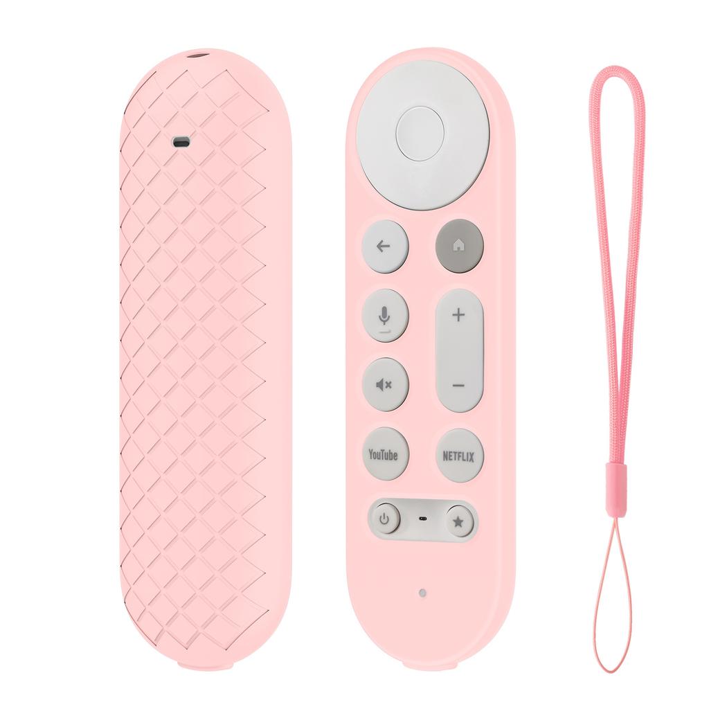 Silicone Remote Controller Cover Anti-scratch Remote Protective Case for Google TV Streamer 4K 2024 Voice Remote Control