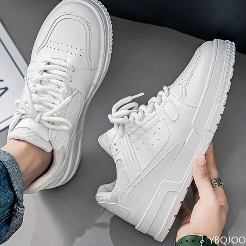 Модная мужская осенняя новая дышащая простая удобная обувь нишевого дизайна универсальная спортивная на толстой подошве повседневная нескользящая обувь для скейтборда