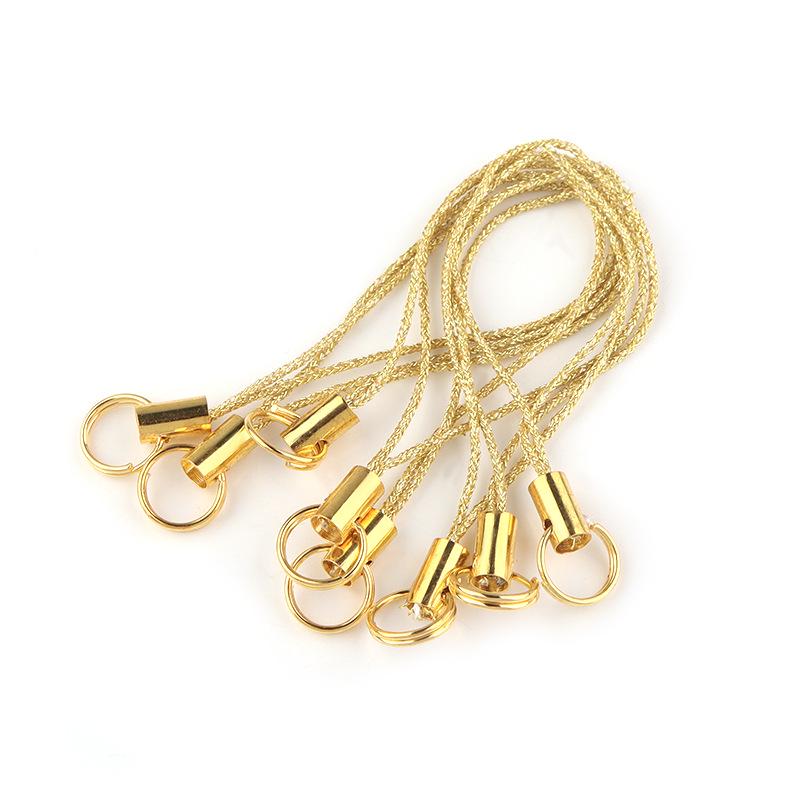 20 шт. двойное кольцо телефон USB кулон с карабином застежка подвеска веревка для DIY ювелирных изделий