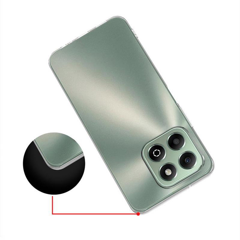 Simple Slim Soft TPU Clear Transparent Phone Case For Honor X7D HonorX7D 400 Smart 400Smart Cover Fundas Perfect Fit
