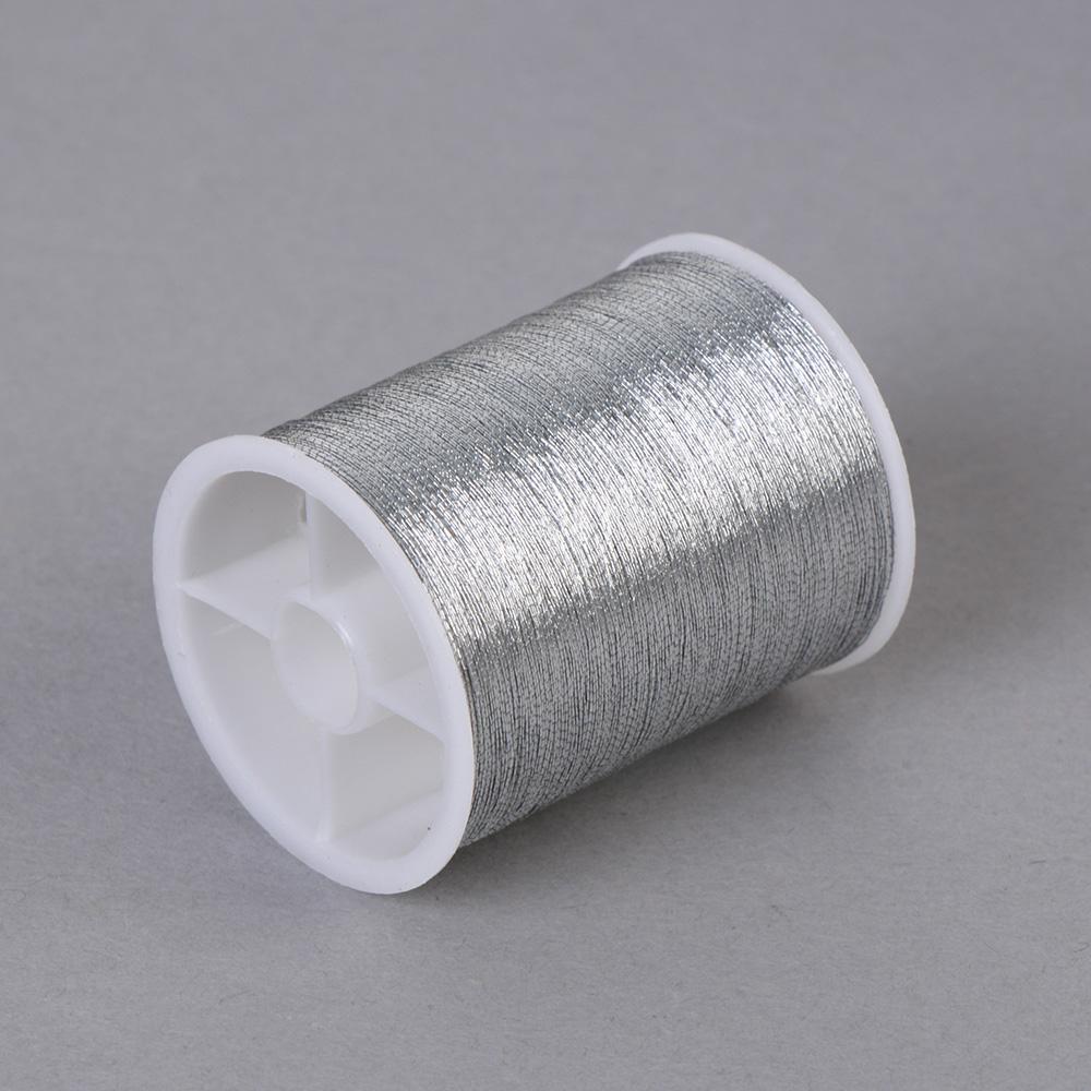 100 Metres Hand DIY Crafts Sewing Machine Cross Stitch Gold Wire Embroidery Thread