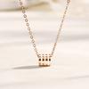 Small Waist Necklace Female Korean Version Fashion Temperament Ins Cold Wind Pendant Versatile Collarbone Chain