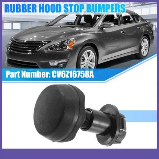 Два резиновых упора-бампера для капота автомобиля для Ford Focus 2012-2013 Черный