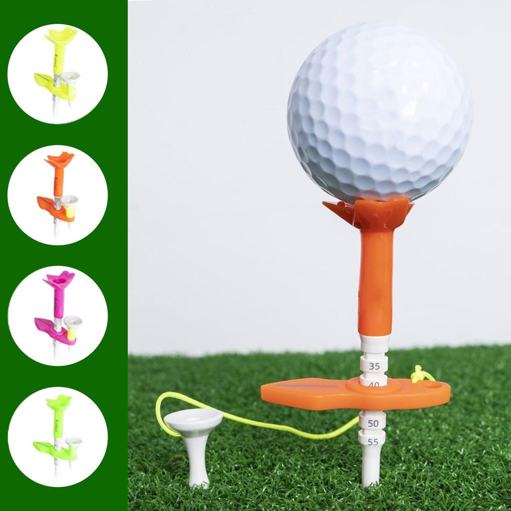 Professional Magnetic Golfing Tees 85mm Golfing Magnet Tees Height Adjustable for Practice Mat Indoor Outdoor Use