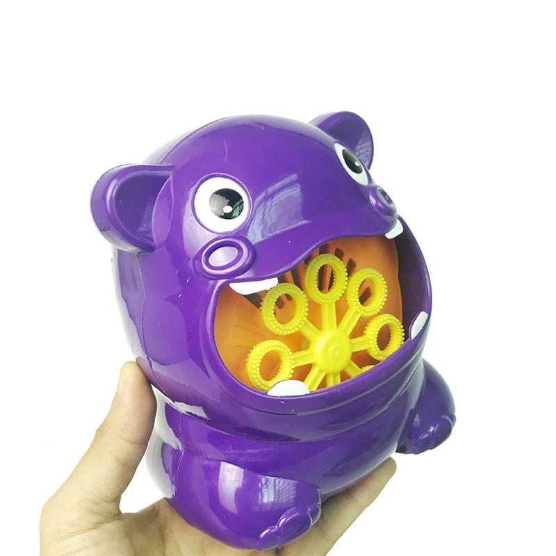 1шт. Машина для мыльных пузырей Big Frogs, автоматическая мыльница, музыкальная игрушка для детской ванны