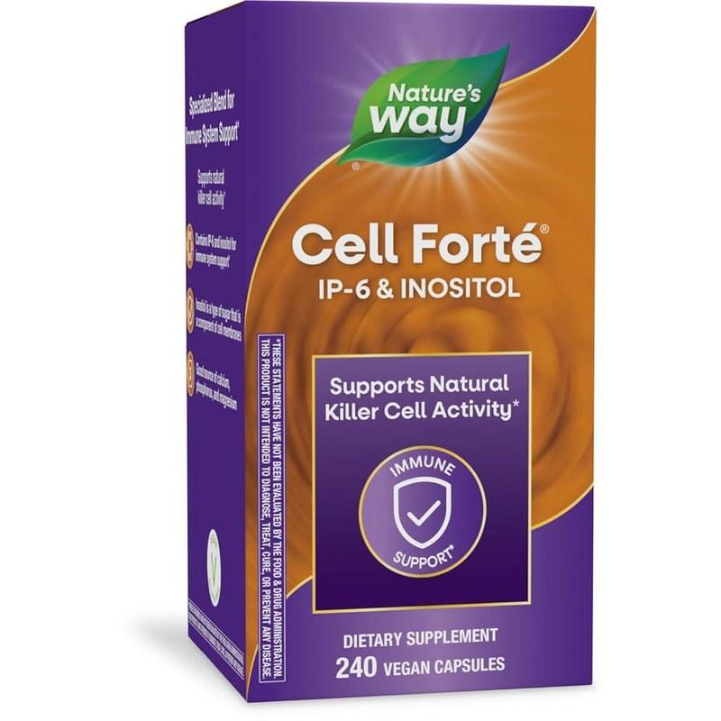 Nature's Way Cellforte IP6 и Инозитол растительные капсулы, 240 таблеток, 1 шт.