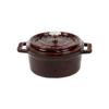 Staub Pico Cocotte круглая литая эмалированная кастрюля кухонная утварь гренадин красный 10 см 1101087 0,25 л [Товар]