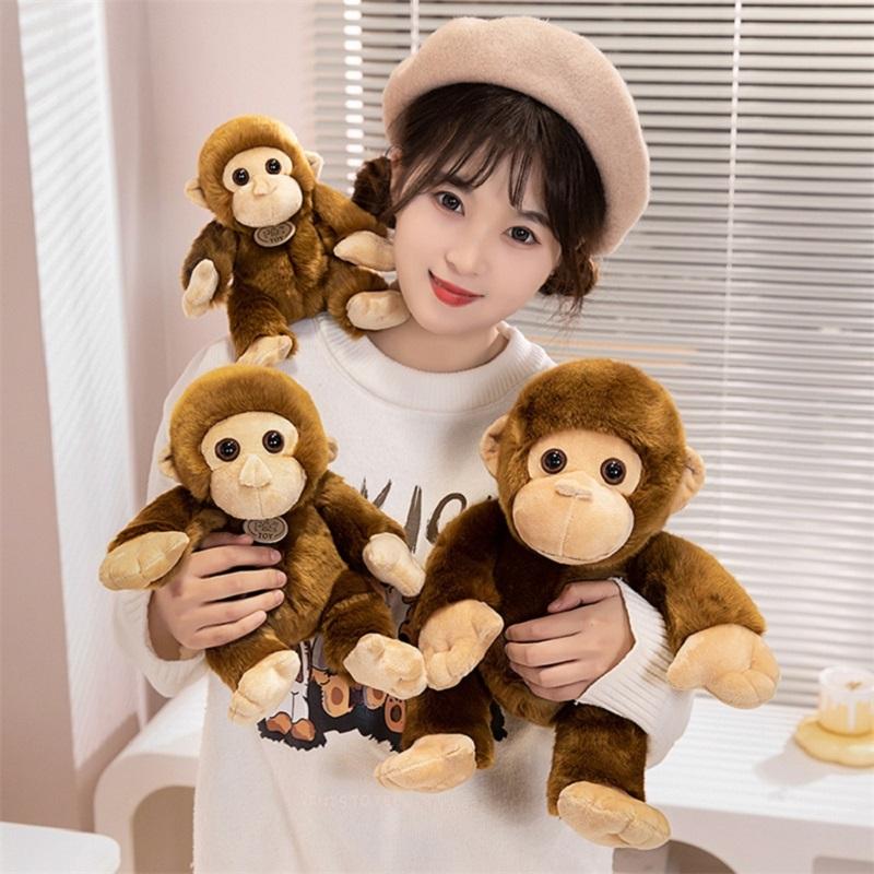 Monkey Doll Gorilla Plush Toy Birthday Gift Children's Toys Home Decoration Plush Animal Monkey Toy Gorilla Plush Toy