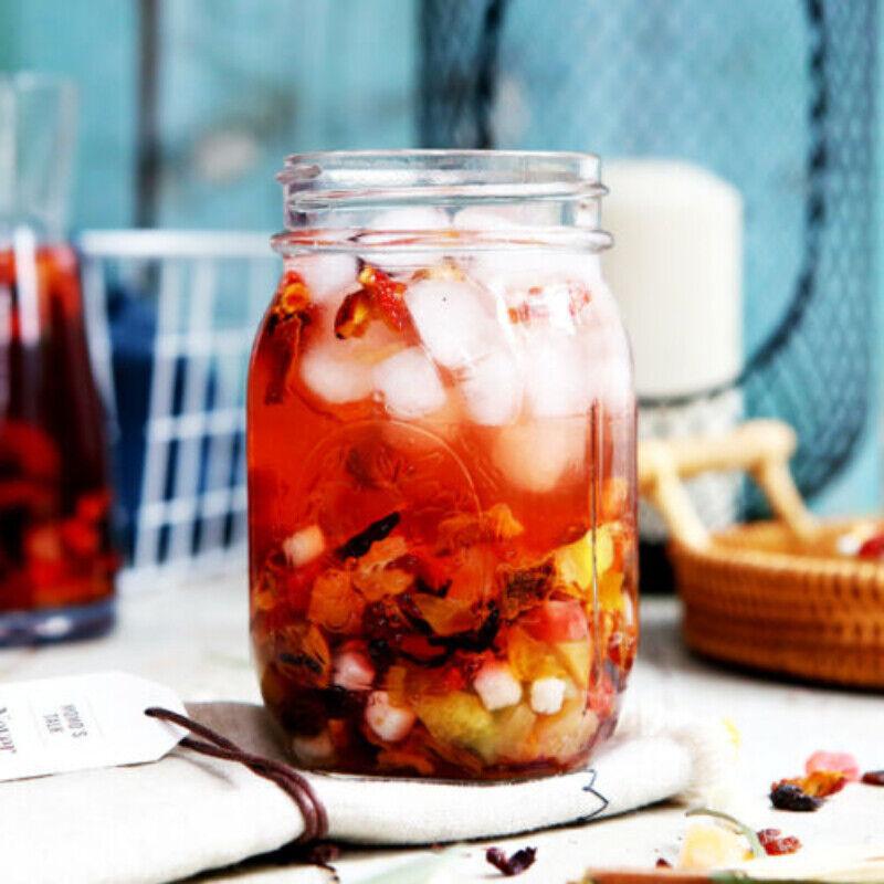 250-500 г Фруктовый травяной чай Китайский сухофруктовый немного зерновой смешанный цветочный фруктовый чай