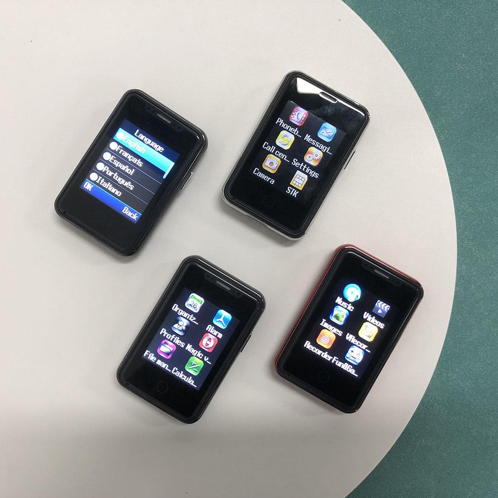 8XR Super Small Phone 2G GSM 1.77inch Touchscreen Wireless Dialer 350mAh CellPhone SMS Multimedia Feature Phone