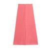 Women's Pink Button Adlaide Skirt