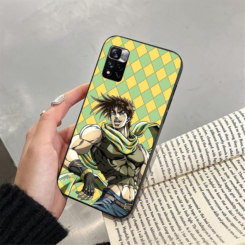 Чехол для телефона Jotaro Anime jojo's bizarre adventure Для Xiaomi Redmi note 14 Pro 14 13 12 11 10 Pro 14S 12S 11S Redmi 14C 13C 10