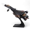 1/89 J-15 Fighter Alloy Fighter Model Acoustooptic Return Force Aviation  Aircraft Model Toy Ornament Gifts