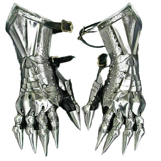 Средневековые рукавицы с акцентами, рыцарские гравюры, стальные перчатки, перчатки, средневековый назгул, костюм для ролевых игр, перчатки, рукавицы